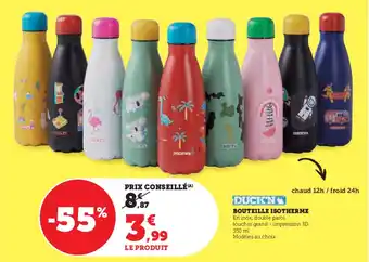 Super U BOUTEILLE ISOTHERME offre