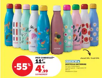 Super U BOUTEILLE ISOTHERME offre