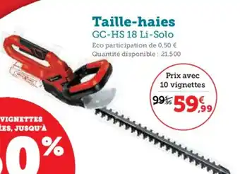 Taille-haies GC-HS 18 Li-Solo