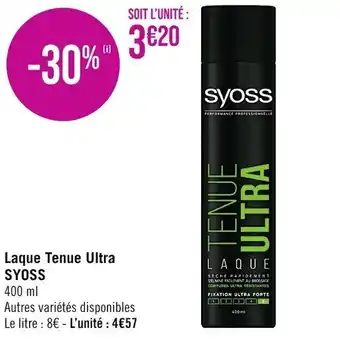Laque Tenue Ultra SYOSS