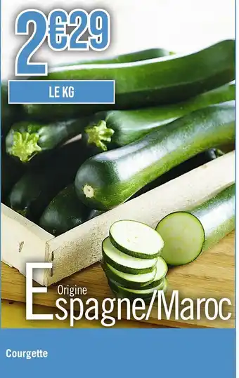 Casino Supermarchés Courgette offre