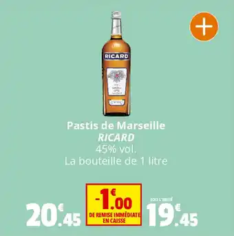Coccinelle Supermarché Pastis de Marseille RICARD offre