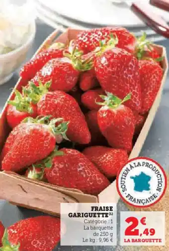 U Express FRAISE GARIGUETTE (¹) offre