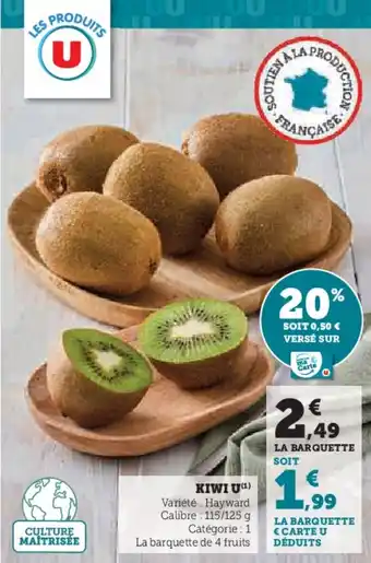 U Express KIWI U(¹) offre