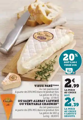 U Express VIEUX PANE offre