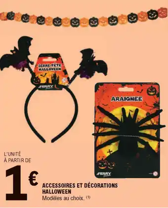 Accessoires et Décorations Halloween