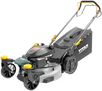 Brico Dépôt TONDEUSE THERMIQUE AUTOTRACTEE 201 CM3 53 CM 2 ROUES PIVOTANTES offre