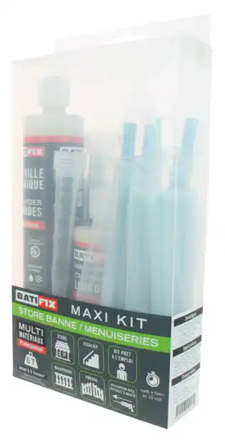 Brico Dépôt Maxi kit scellement chimique multi matériaux offre