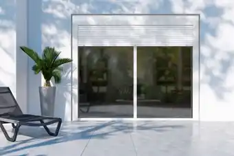 Brico Dépôt BAIE ALUMINIUM COULISSANTE HAUTE ISOLATION ET HAUTE SÉCURITÉ + VOLET ROULANT offre