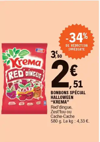E.Leclerc Bonbons spécial Halloween offre