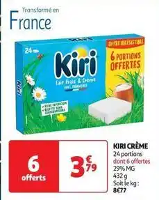 Auchan Supermarché Kiri - crème offre