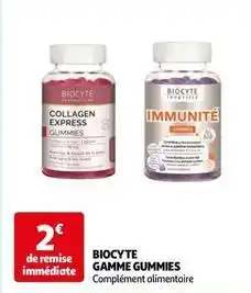 Auchan Biocyte - gamme gummies offre