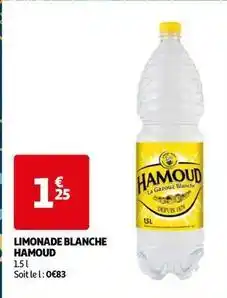 Auchan Hamoud - limonade blanche offre