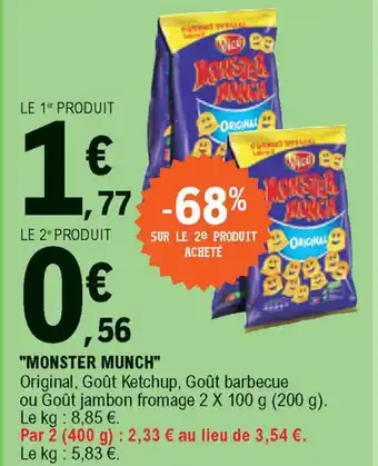E.Leclerc "Monster Munch" offre