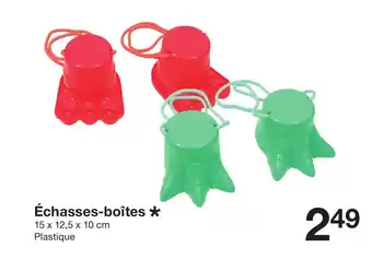 Zeeman Échasses-boîtes ★ 15 x 12,5 x 10 cm Plastique offre