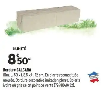 Bricorama Bordure CALCARA offre