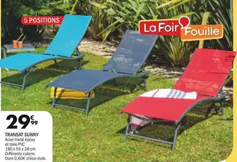 La Foir'Fouille TRANSAT SUNNY offre