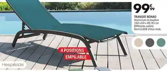 La Foir'Fouille TRANSAT BONAO offre