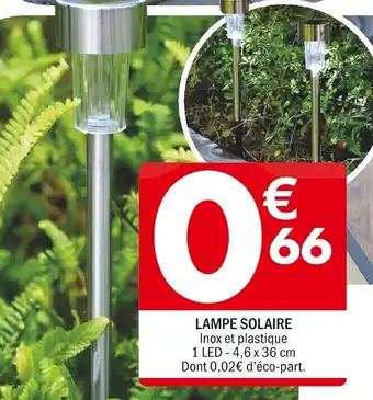 La Foir'Fouille LAMPE SOLAIRE offre