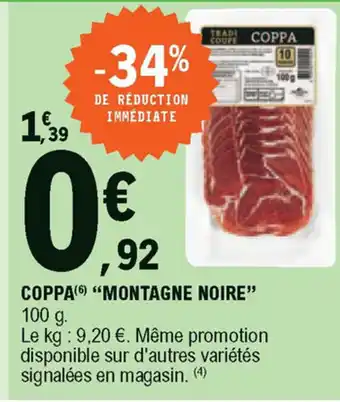 E.Leclerc Coppa "Montagne Noire" offre