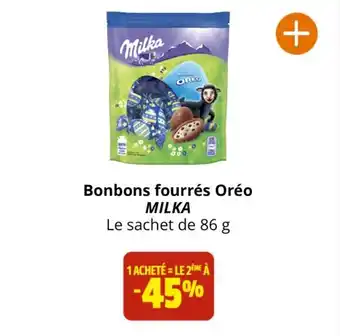 Coccimarket Bonbons fourrés Oréo MILKA offre