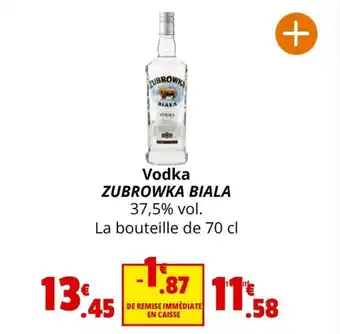 Vodka ZUBROWKA BIALA