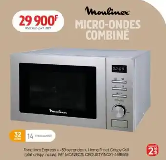 Darty MICRO-ONDES COMBINÉ offre