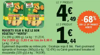 E.Leclerc Nuggets Soja & Blé Le Bon offre