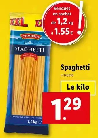 Lidl COMBINO Spaghetti offre