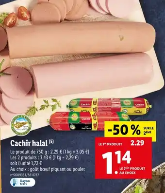 Cachir halal