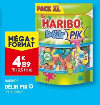 ALDI HARIBO DÉLIR PIK offre
