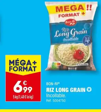 ALDI BON-RI RIZ LONG GRAIN offre