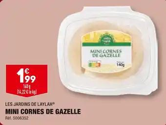 LES JARDINS DE LAYLAH MINI CORNES DE GAZELLE
