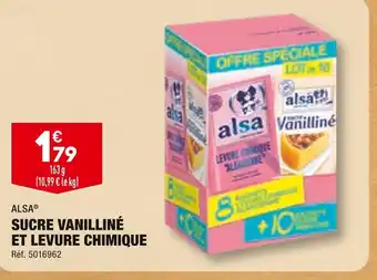 ALSA SUCRE VANILLINĂ ET LEVURE CHIMIQUE