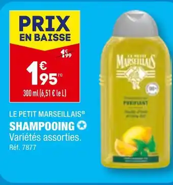 ALDI LE PETIT MARSEILLAIS SHAMPOOING offre