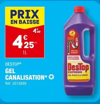 ALDI DESTOP GEL CANALISATION offre