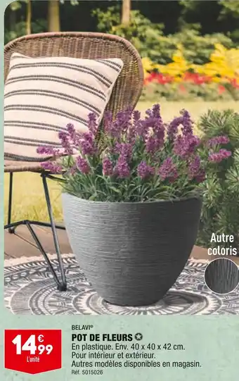 ALDI BELAVI POT DE FLEURS offre