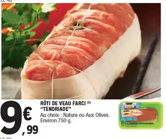 E.Leclerc Rôti de Veau Farci offre