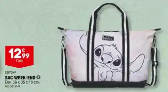 ALDI STITCH SAC WEEK-END offre