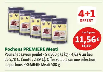 Maxi Zoo PREMIERE Pochons Meati offre