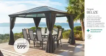 Maxi Bazar Pergola BELIZE offre