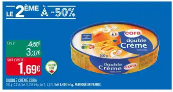 Match CORA DOUBLE CRÈME offre