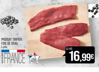 Match PRODUIT TRIPIER : FOIE DE VEAU offre