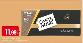 Match CARTE NOIRE CAFÉ MOULU offre