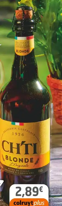 Colruyt Ch'ti Bière blonde offre