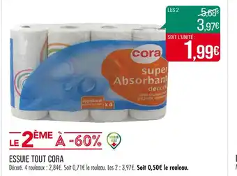 Match CORA ESSUIE TOUT offre