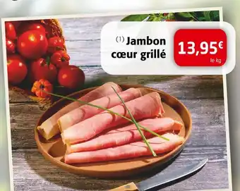 Colruyt Jambon cœur grillé offre