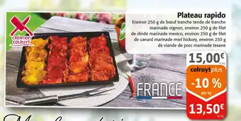 Colruyt Plateau rapido offre