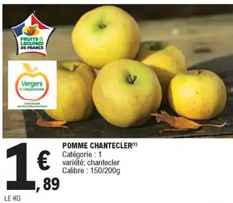 E.Leclerc Pomme Chantecler offre