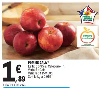 E.Leclerc Pomme Gala offre